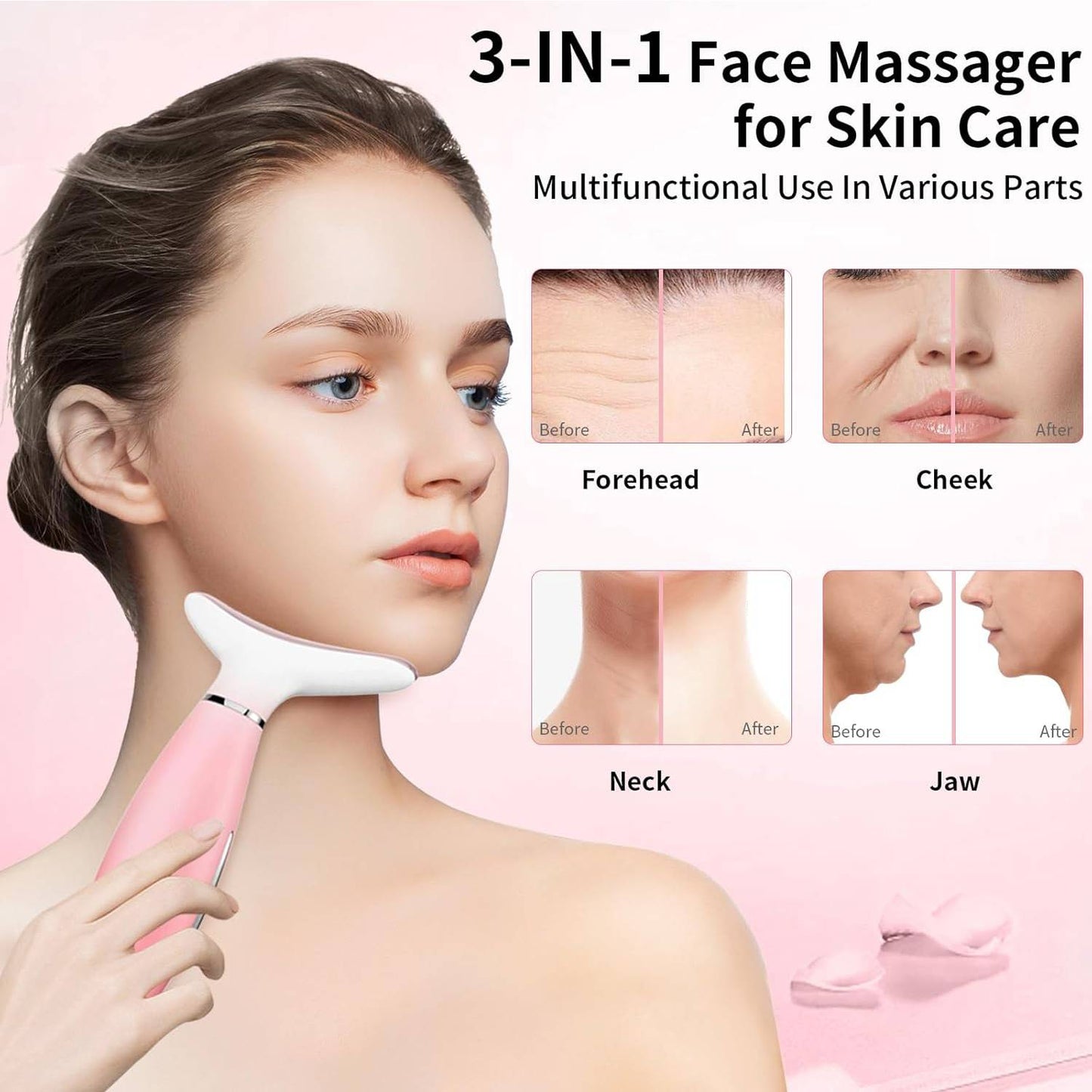 thermal Face & Neck Massager.