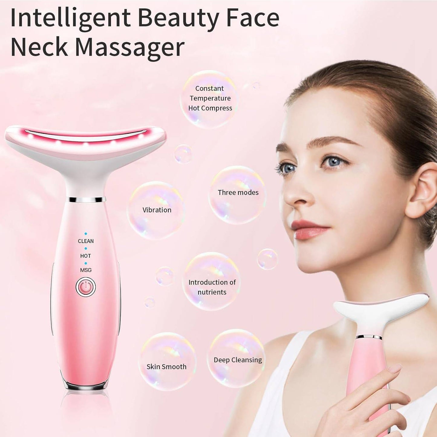 thermal Face & Neck Massager.